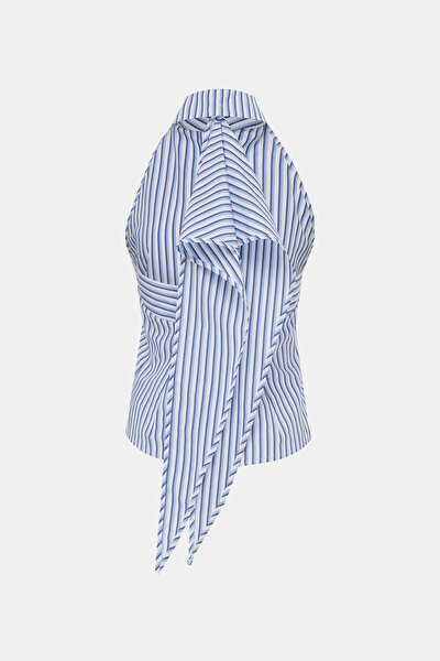 NAVY BLUE SLEEVELESS SHIRT 15