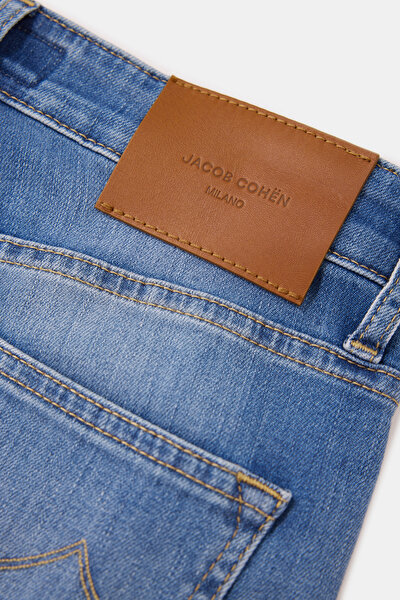 MAVİ DAR PAÇA DENIM PANTOLON 5