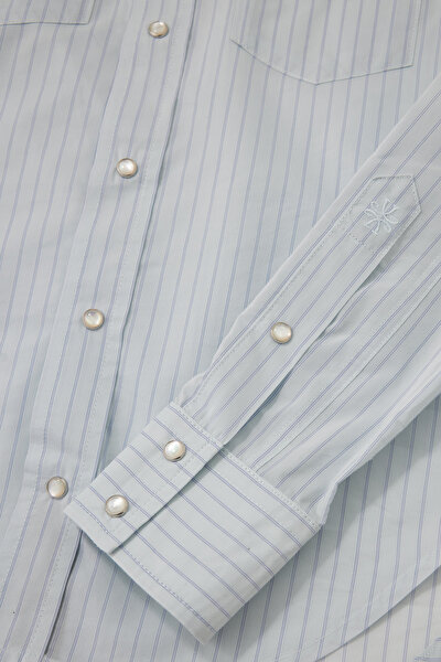 DARK BLUE LONG SLEEVE SHIRT 4