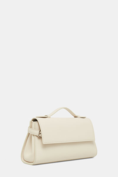 ECRU LEATHER BAG 3