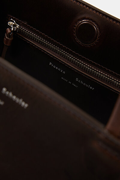 BROWN LEATHER BAG 8
