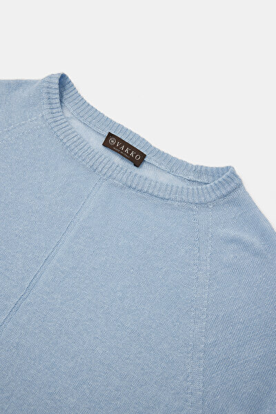 BLUE BASIC / ROUND NECKLINE 3