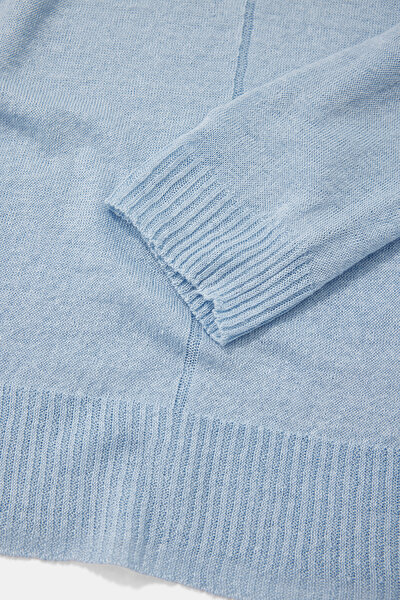 BLUE BASIC / ROUND NECKLINE 4
