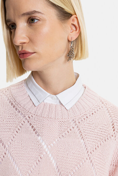 LIGHT PINK BASIC / ROUND NECKLINE 3