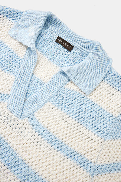 BLUE POLO NECK 10