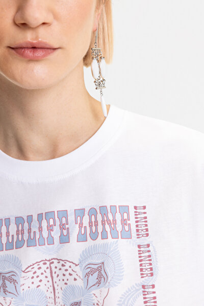 BLUE BASIC / ROUND NECKLINE SHORT SLEEVE TSHIRT 3
