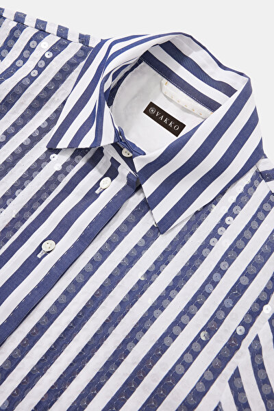 WHITE 3/4 SLEEVES SHIRT 9