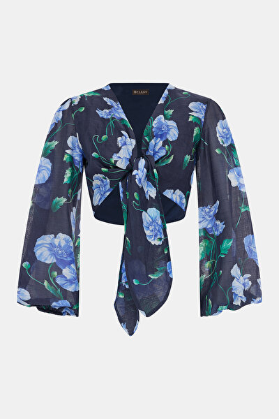 GREEN LONG SLEEVE BLOUSE 8