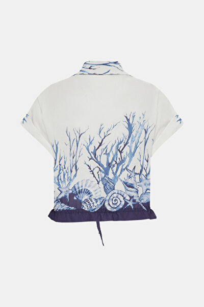 NAVY BLUE SHORT SLEEVE SHIRT 9