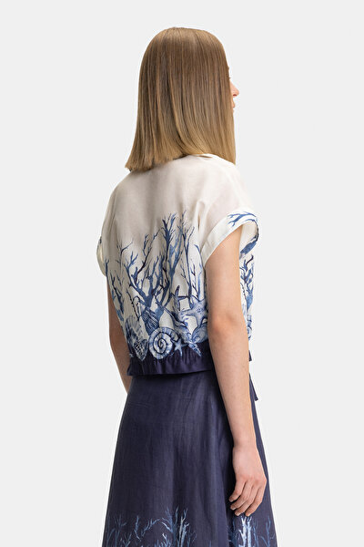 NAVY BLUE SHORT SLEEVE SHIRT 3