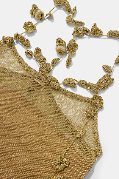 GOLD MINI DRESS 3