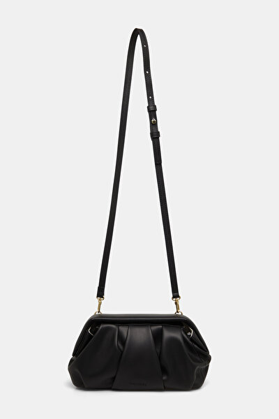 BLACK ECO LEATHER BAG 4