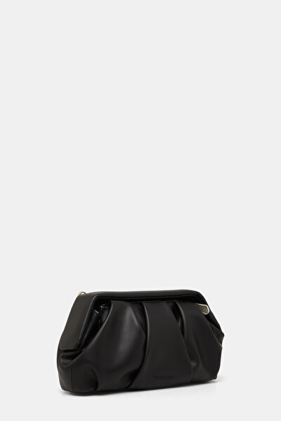 BLACK ECO LEATHER BAG 5
