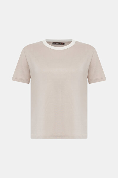 ECRU BASIC / ROUND NECKLINE TRICOT 5