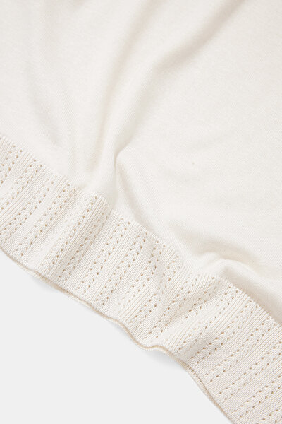 ECRU BASIC / ROUND NECKLINE TRICOT 8