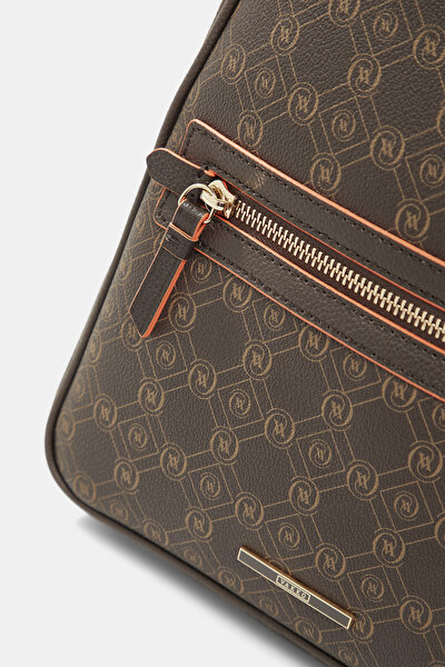BEIGE MONOGRAM BAG 5