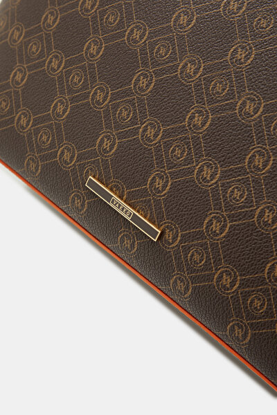 ORANGE MONOGRAM BAG 4