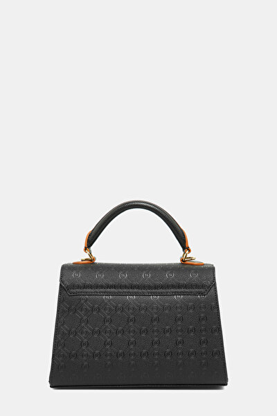 TAN MONOGRAM BAG 4