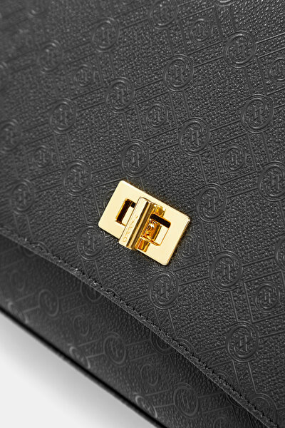 TAN MONOGRAM BAG 5