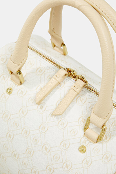 WHITE MONOGRAM BAG 5