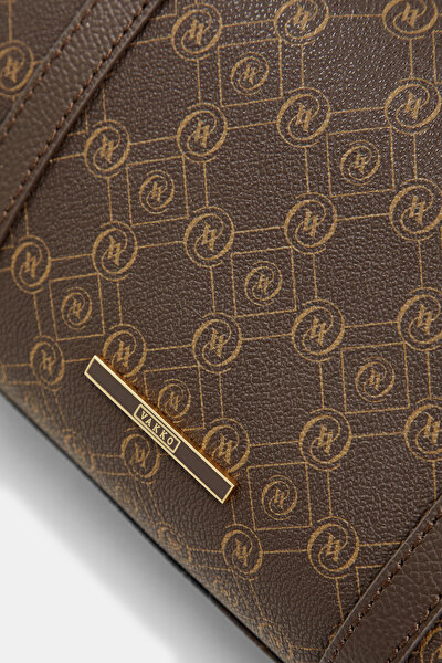 BEIGE MONOGRAM BAG 4