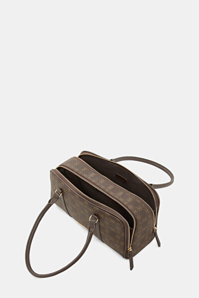BEIGE MONOGRAM BAG 5