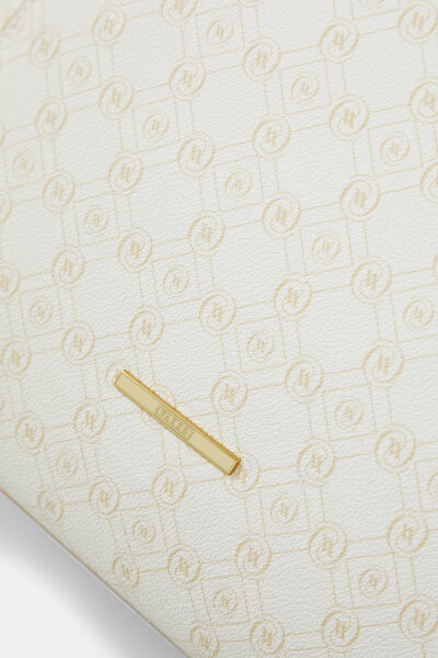 WHITE MONOGRAM BAG 4
