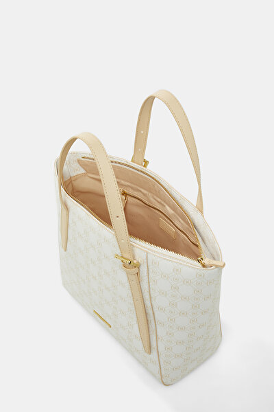 WHITE MONOGRAM BAG 5
