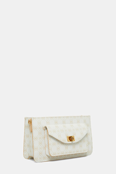 WHITE MONOGRAM BAG 3