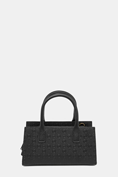 BLACK MONOGRAM BAG 4