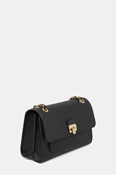 BLACK MONOGRAM BAG 3