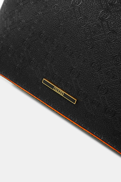 ORANGE MONOGRAM BAG 4