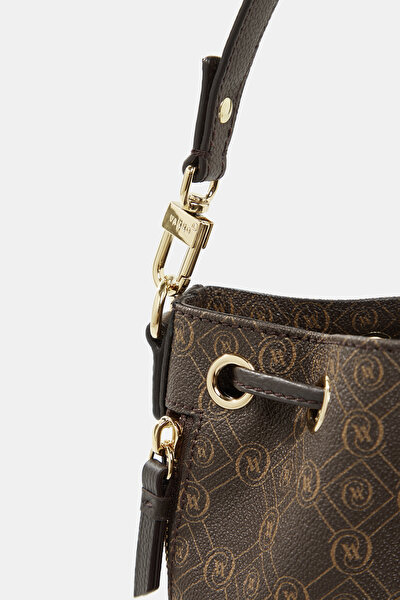 BEIGE MONOGRAM BAG 5