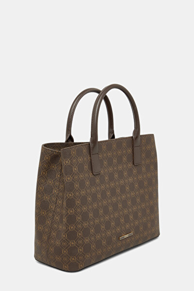 BEIGE MONOGRAM BAG 3