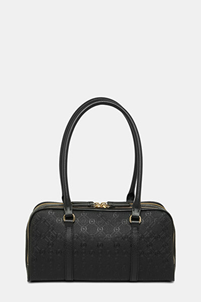 BLACK MONOGRAM BAG 3