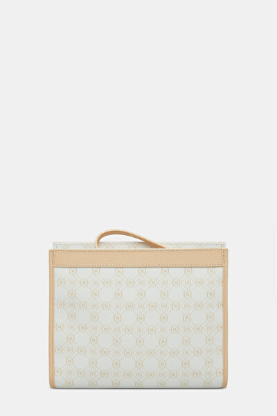 WHITE MONOGRAM BAG 3