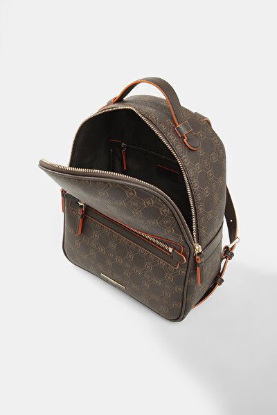 ORANGE MONOGRAM BAG 5