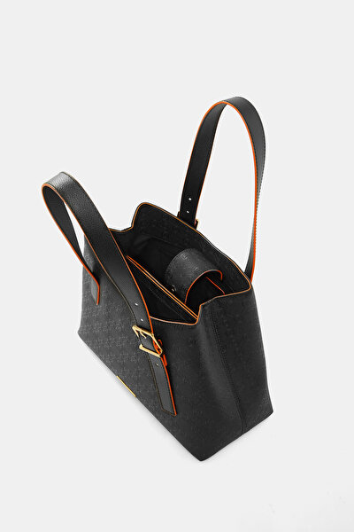 ORANGE MONOGRAM BAG 5