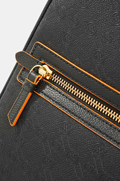 ORANGE MONOGRAM BAG 5