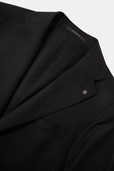BLACK WOOL/SILK SUIT 8