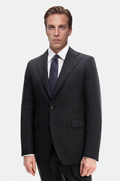 BLACK WOOL/SILK SUIT 3