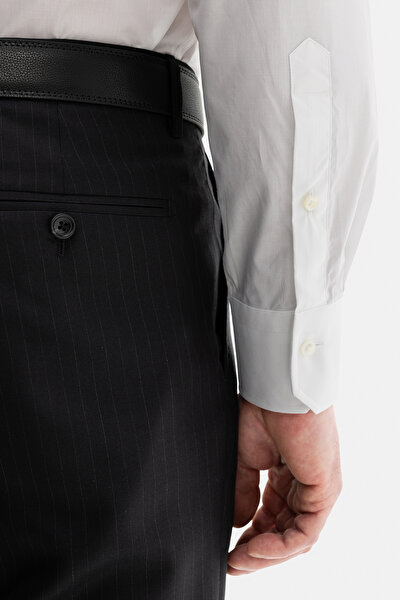BLACK WOOL/SILK SUIT 14