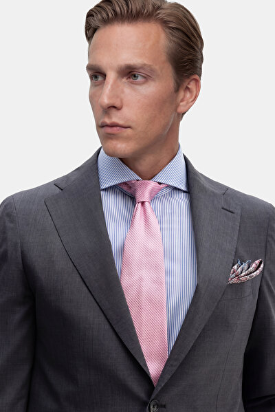 GREY WOOL/SILK SUIT 3