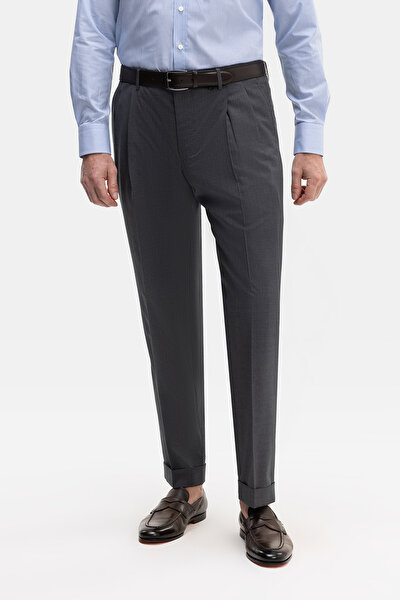 GREY WOOL/SILK SUIT 5