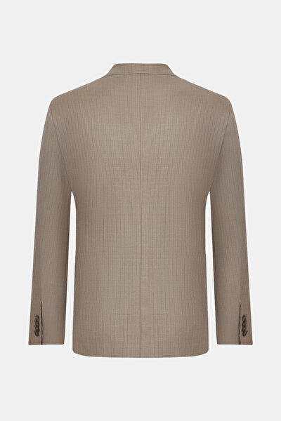 BEIGE WOOL/SILK SUIT 8