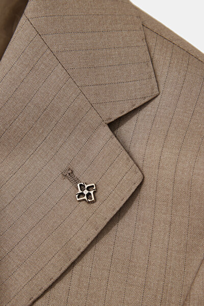 BEIGE WOOL/SILK SUIT 10