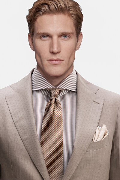 BEIGE WOOL/SILK SUIT 3