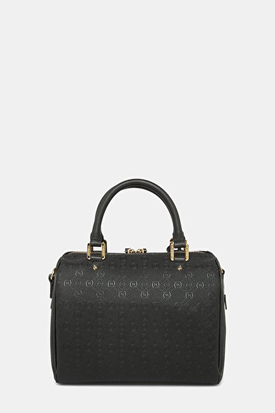 BLACK MONOGRAM BAG 4