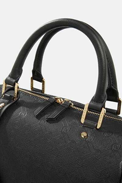 BLACK MONOGRAM BAG 5