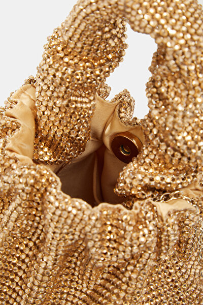 GOLD TEXTURED BAG 8